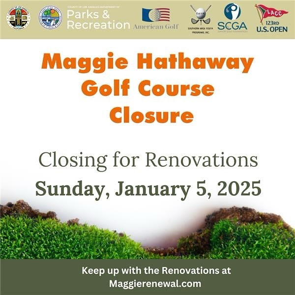 Image of Attention Golfers! Course closing to begin renovation